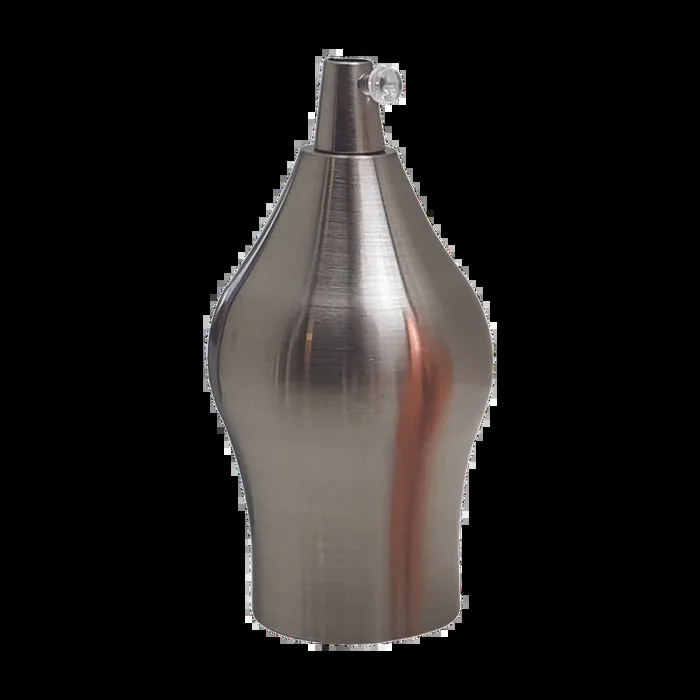 ES E27 Satin Nickel Industrial Lamp Light Bulb Holder~3417