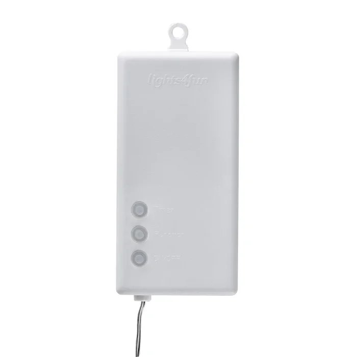 Essential Connect White D Battery Box with Timer