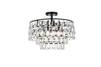 Five Light Flush Mount