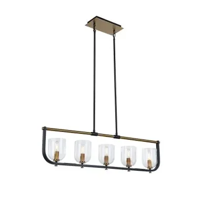 Five Light Island Pendant