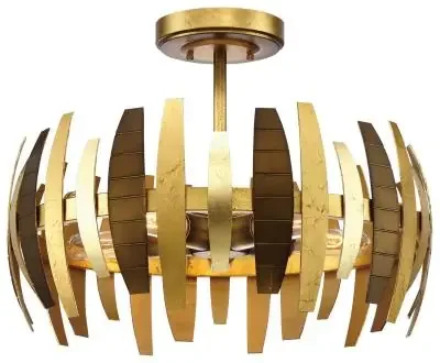 Five Light Semi Flush Mount