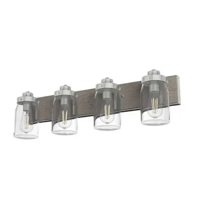 Four Light Bathroom Vanity