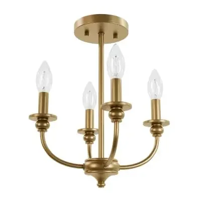 Four Light Flush Mount