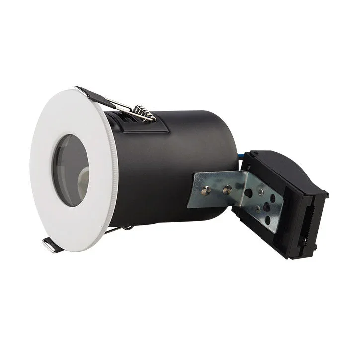 GU10 Spotlight Fitting – IP65 – Quick Connect – White