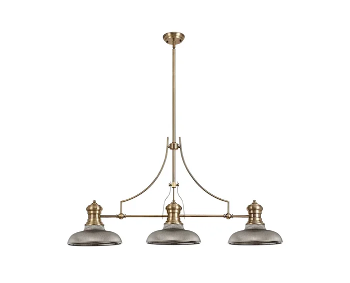 Guttenberg 3 Light Linear Pendant EM3530-KHSA