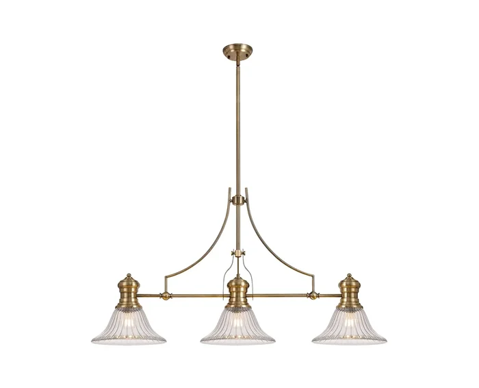 Guttenberg 3 Light Linear Pendant EM5530-KHSA