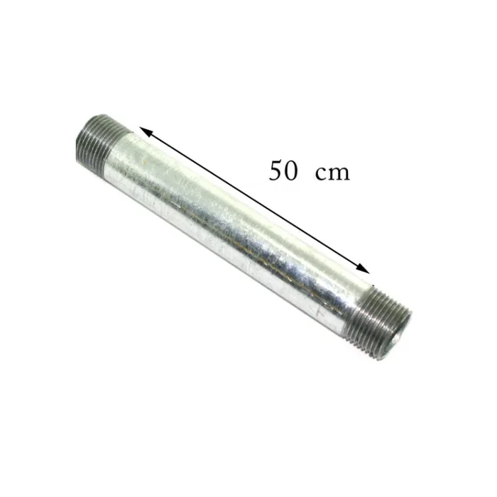 Industrial Galvanized iron threaded pipe Lighting accessories-50cm~3541