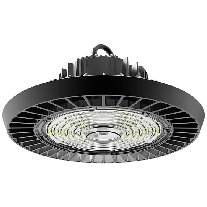 IP65 Rated High Bay Lamp 100W Cool White 90 Degree Emergency Crompton
