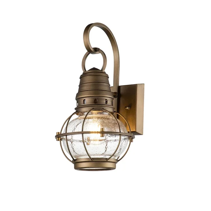 Kichler Wall Light from the Brinley range. Brinley 1 Light Wall Light Product Code = KL-BRINLEY1-BB