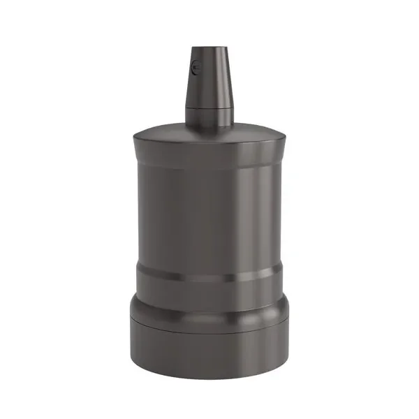 Lampholder E27 ALU M-035 Black Pearl Calex