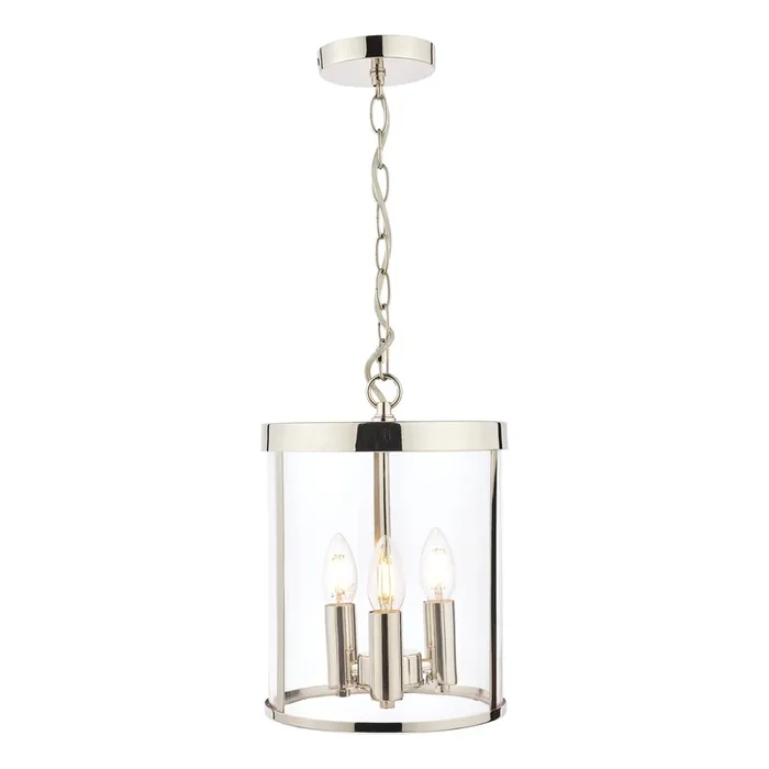 Laura Ashley LA3650354-Q Selbourne Pendant Polished Nickel