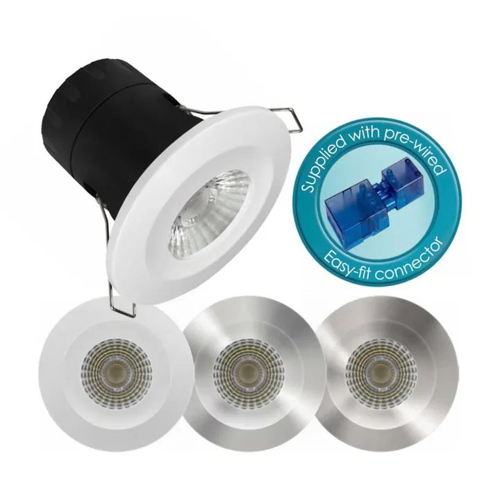LED Firesafe Eco Downlight 6W 3000K Dimmable