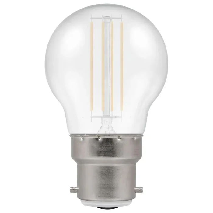 LED Golfball B22d 4.5W White Harlequin Crompton
