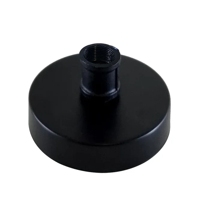LEDSone industrial Vintage ratio 1 Outlet Black Metal Ceiling Rose ~ 3551