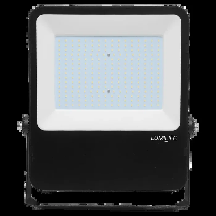 LumiLife 200W Floodlight – IP65 – 24,000lm – 3,000K (Warm White)