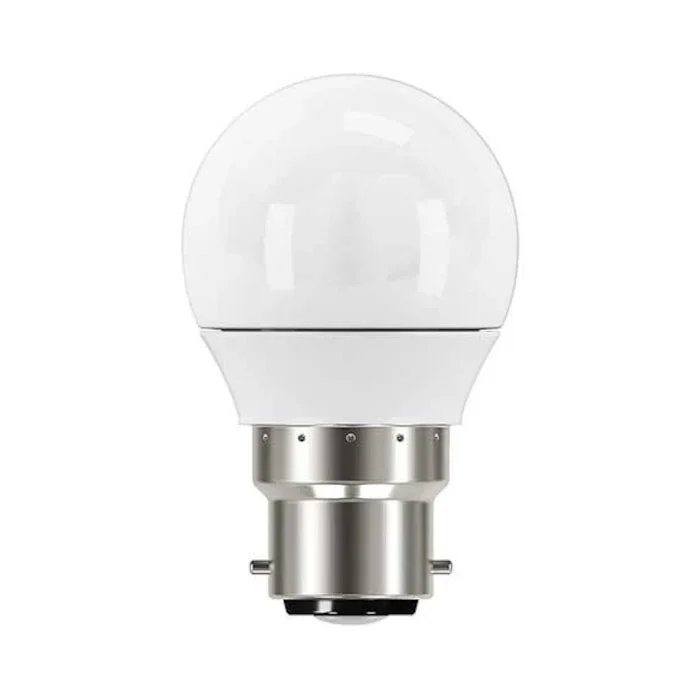 LUMiLiFe 4.2W B22 Golf Ball LED Bulb – Dimmable – 470lm – 2700K