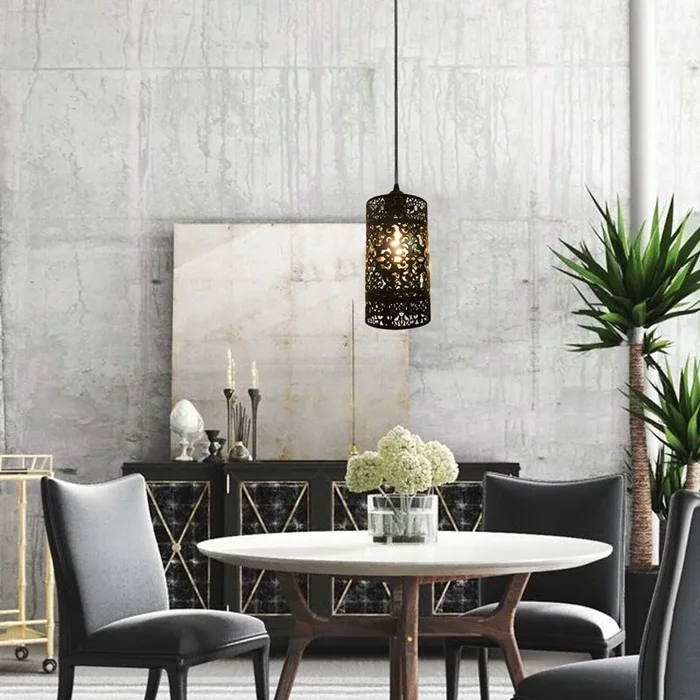 Metal Cage Pendant lighting Fixture E27 Base ~3931