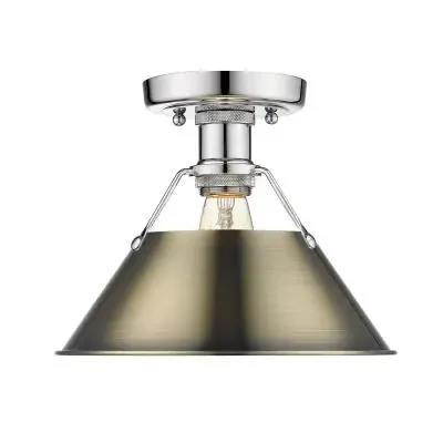 One Light Flush Mount