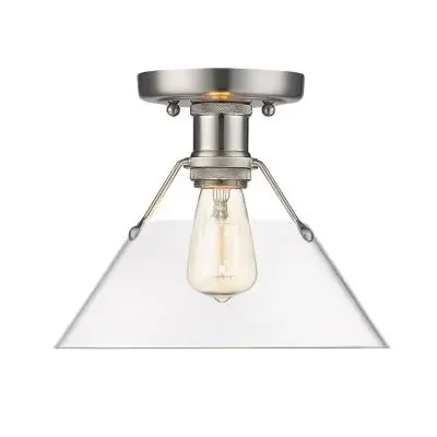 One Light Flush Mount