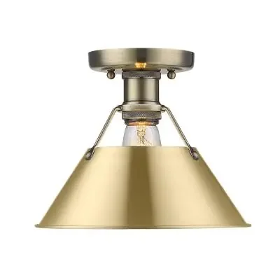 One Light Flush Mount