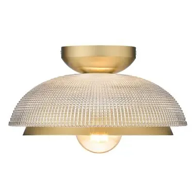 One Light Flush Mount
