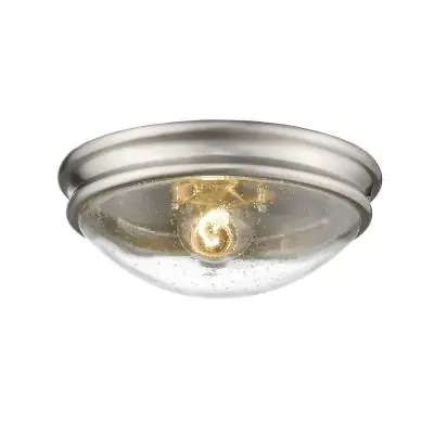 One Light Flushmount