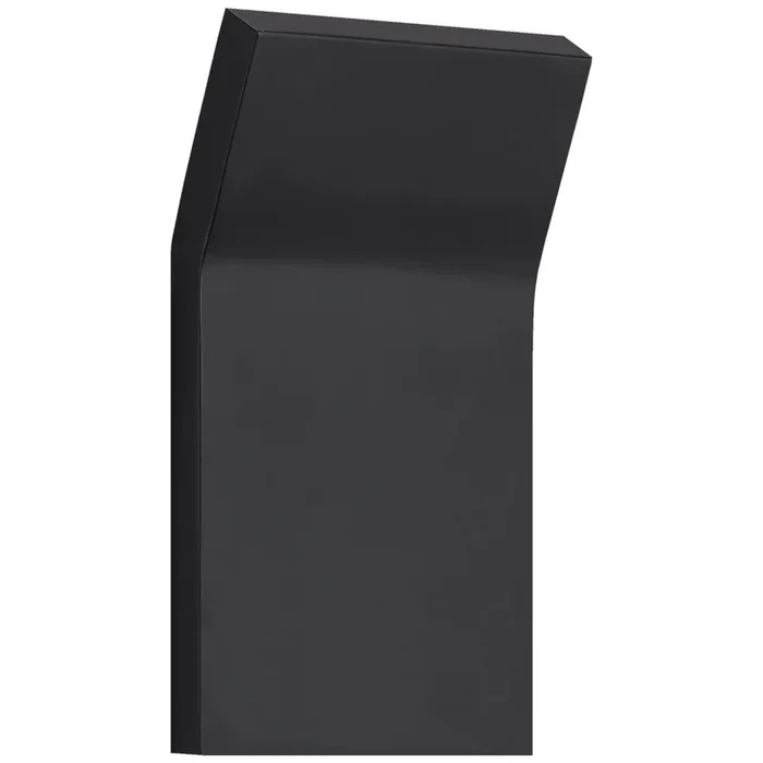 Peter Bristol Bend Medium Square Light in Matte Black Wall Light W4.5″ x H8″PB 2052MBK