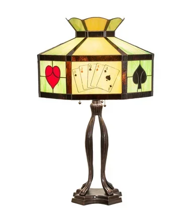Poker Face Three Light Table Lamp (252404)