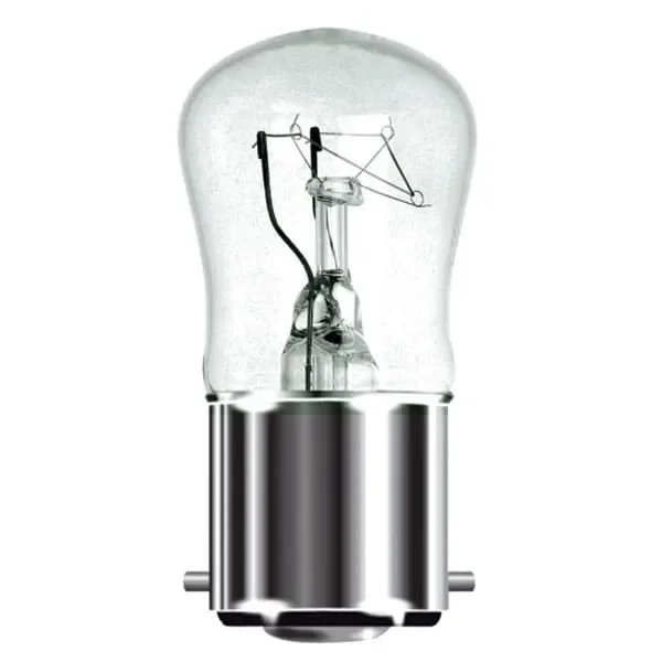 Pygmy 15W BC Clear Light Bulb Crompton