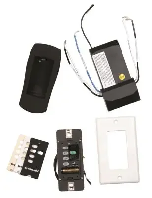 Receiver with Hand Set or Wall Control