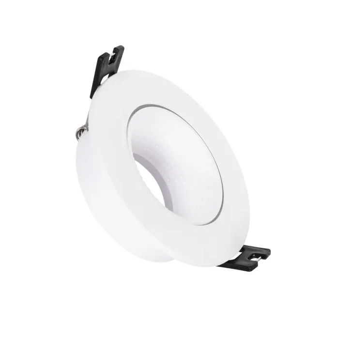 Round Tilting Downlight Bezel Cutout 75 mm for GU10 LED Bulb