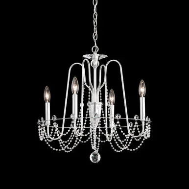 Schonbek Esmery Four Light Chandelier in Heirloom Gold – AR1004N-22O