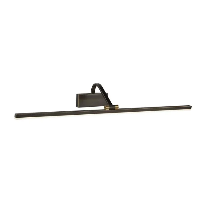 Searchlight Bilbao Led Picture Light – Black Brushed Gold 5551-70Bg