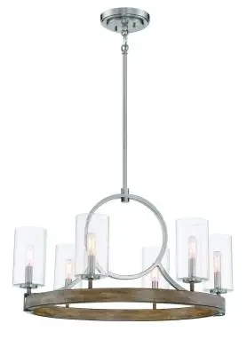 Six Light Chandelier