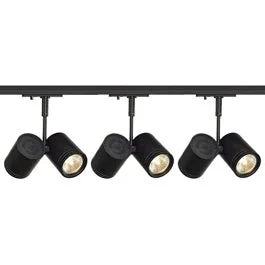 SLV 143430TK3 Bima 2 2x50W 3 Light Track Kit Black