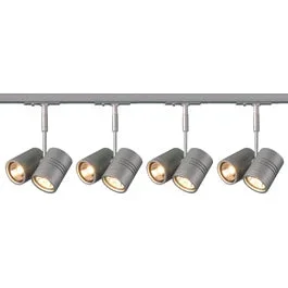 SLV 143432TK4 Bima 2 2x50W 4 Light Track Kit Silver Grey