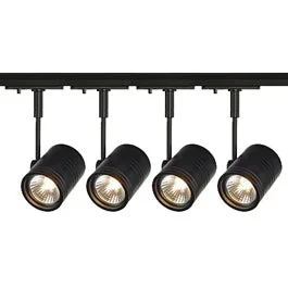 SLV 143440TK4 Bima 1 50W 4 Light Track Kit Black