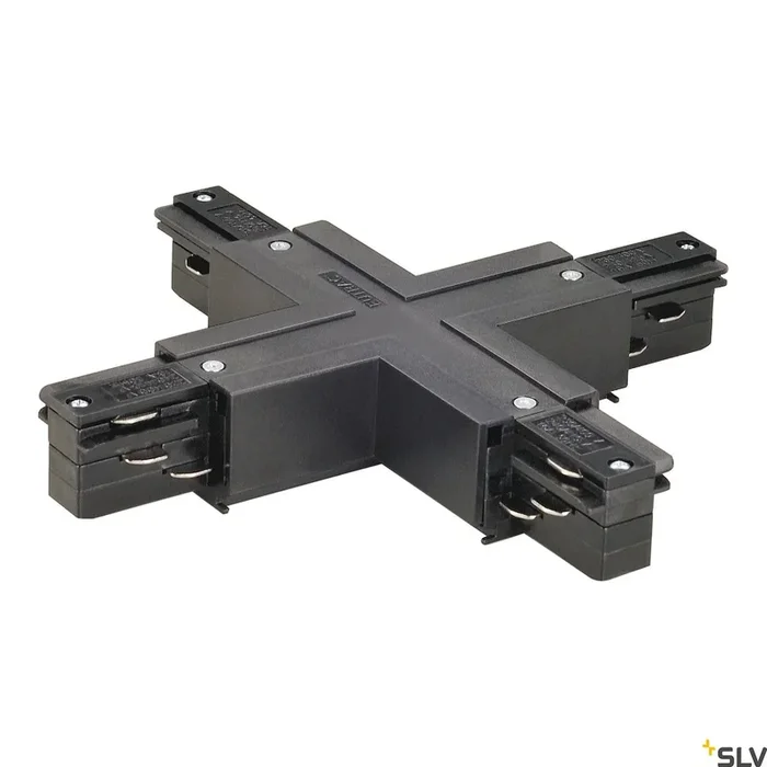 SLV EUTRAC X-connector, black 145690