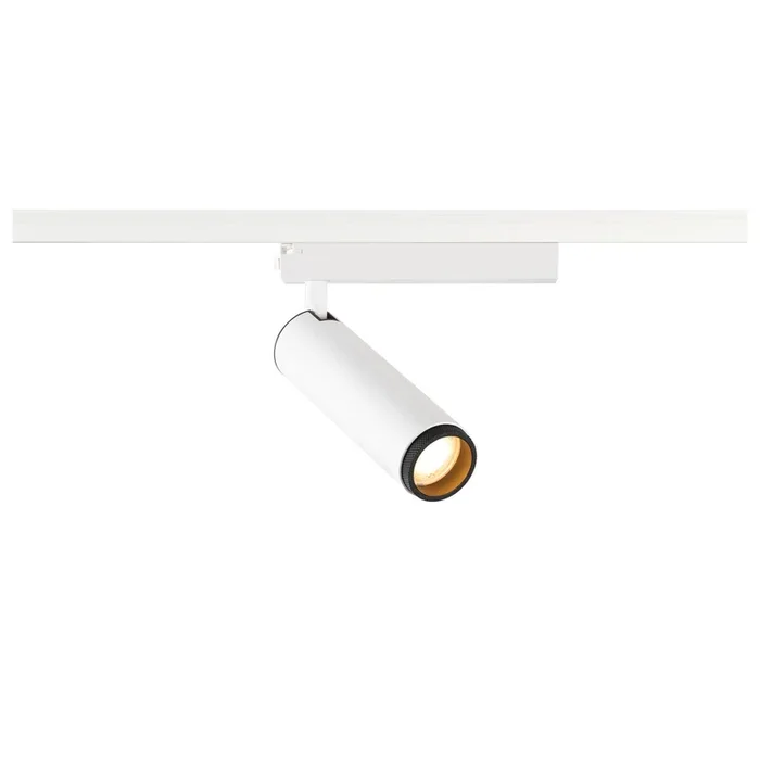 SLV GRIP! M, 1~ spot, cylindrical, 3000 K, 20 W, PHASE, 42°, white / black 1008425