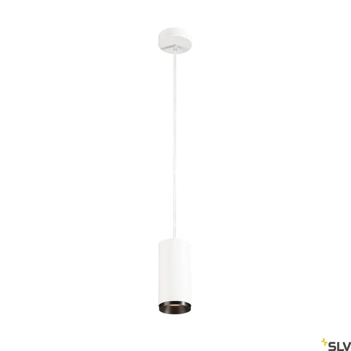 SLV NUMINOS PD PHASE M Indoor LED pendant light white/black 2700K 60° 1004248