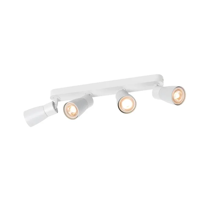 SLV PURI 2.0 Dome, wall and ceiling-mounted light, long, 4 x max. 6 W GU10, white 1008354