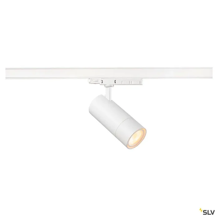 SLV Trackspot V 3Ph. 25/30/35W CCT 24°-60° Zoom Track Light white 1007656
