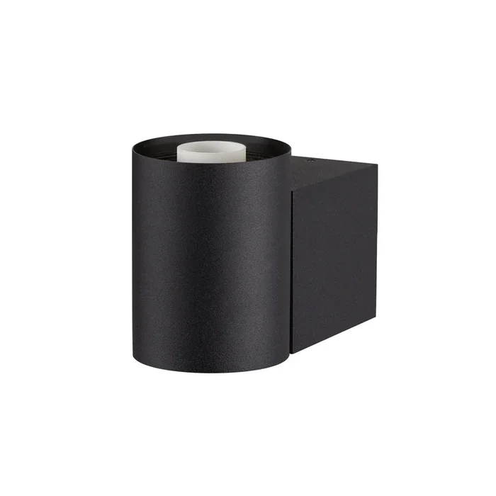 SLV VARYT, wall-mounted light, round, 1x max. 6 W, E14, black 1008104