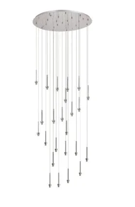 Spacek 24 Light G9 Universal 5m Round Multiple Pendant