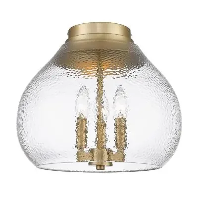Three Light Flush Mount