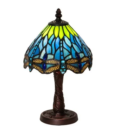 Tiffany Hanginghead Dragonfly One Light Table Lamp (230981)