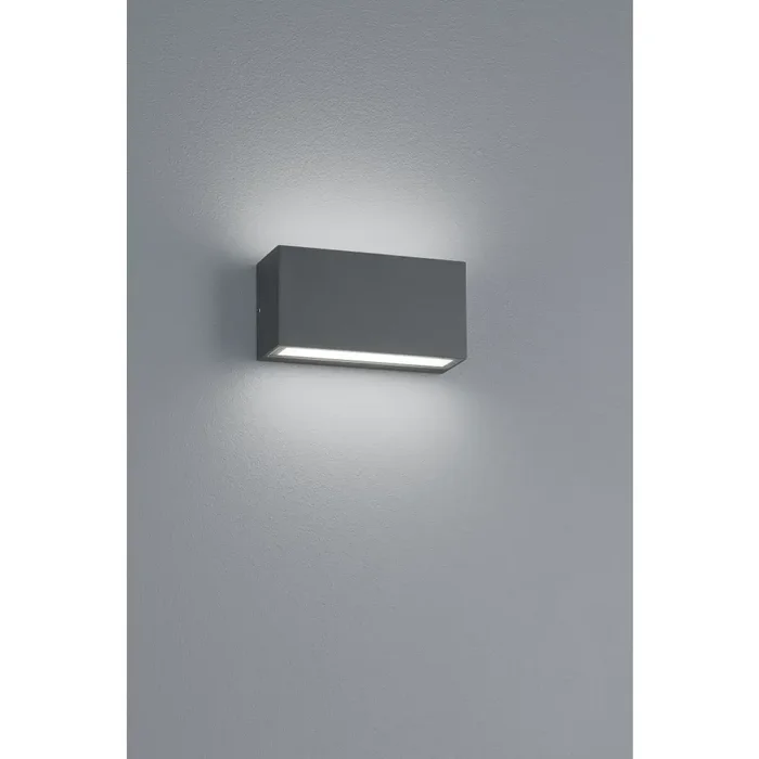 Trio TRENT Outdoor Wall Light LED anthracite, 1-light source