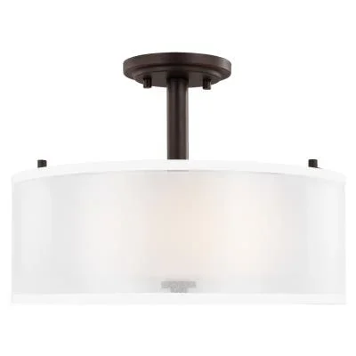 Two Light Semi-Flush Mount733347