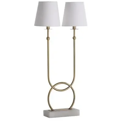 Two Light Table Lamp