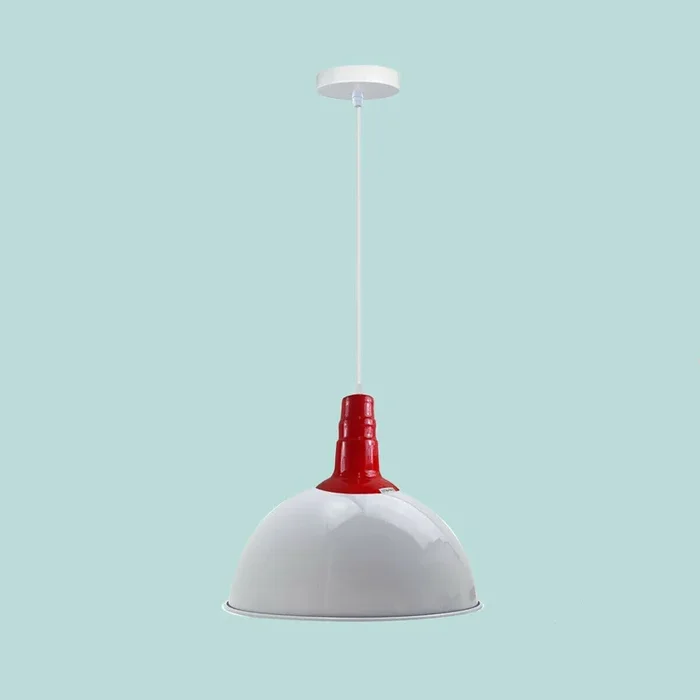 Vintage Industrial Ceiling Pendant Light E27 Base Metal Hanging Lamp Shade ~ 6211